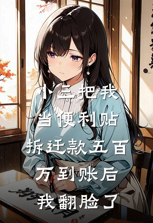 小三把我当便利贴，拆迁款五百万到账后我翻脸了