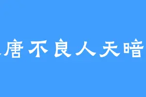 大唐不良人天暗星