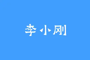李小刚
