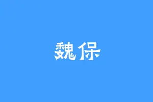 魏保