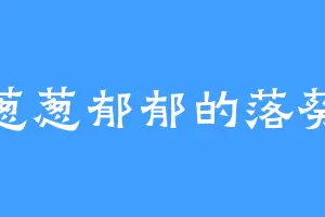 葱葱郁郁的落葵