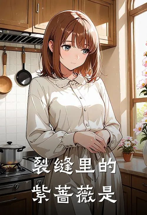 裂缝里的紫蔷薇是