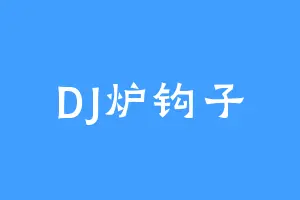 DJ炉钩子