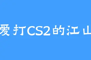 爱打CS2的江山
