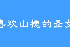 喜欢山槐的圣女