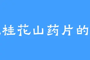 爱吃桂花山药片的杨老