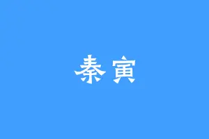 秦寅