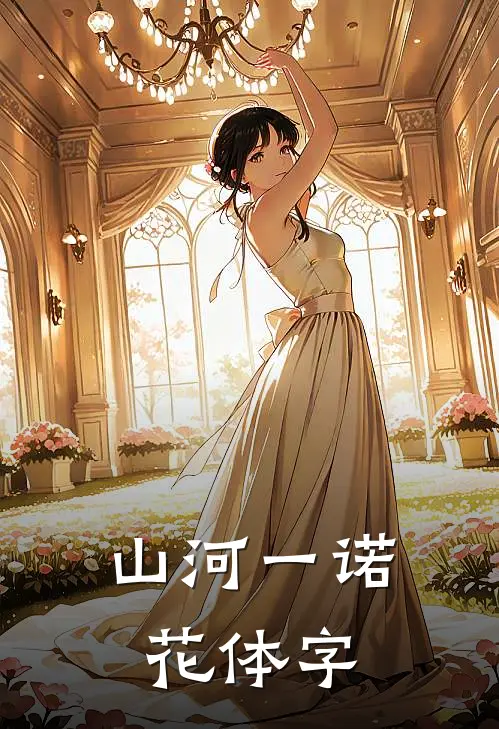 山河一诺花体字